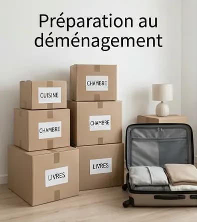 Préparation au déménagement